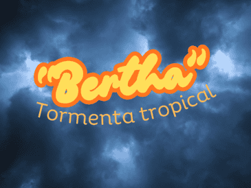 Debido a su considerable lejanía y a su trayectoria proyectada hacia el noroeste, “Bertha” no representa un peligro directo para el territorio nacional ni para sus habitantes. ESPECIAL / CANVA