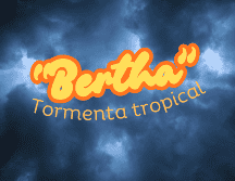 Debido a su considerable lejanía y a su trayectoria proyectada hacia el noroeste, “Bertha” no representa un peligro directo para el territorio nacional ni para sus habitantes. ESPECIAL / CANVA