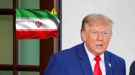 Ante medios, Trump confesó que EU atacará instalaciones nucleares de Irán. EFE / EPA / SHAWN THEW