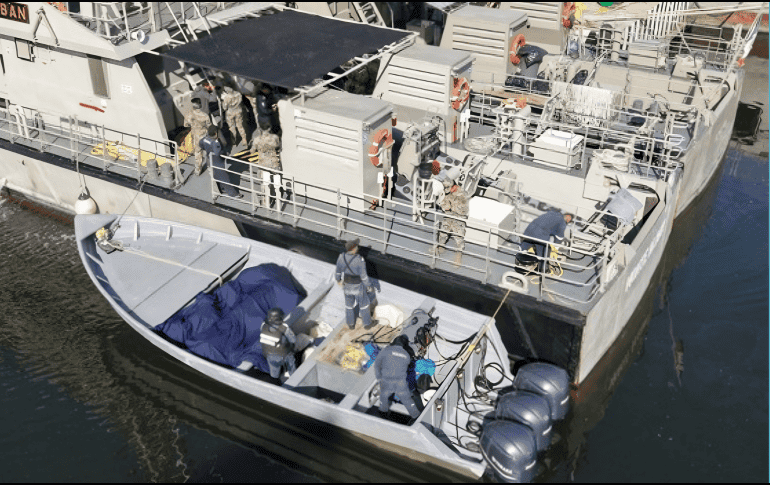 Las autoridades estiman que con esta acción de la Marina se generó una 