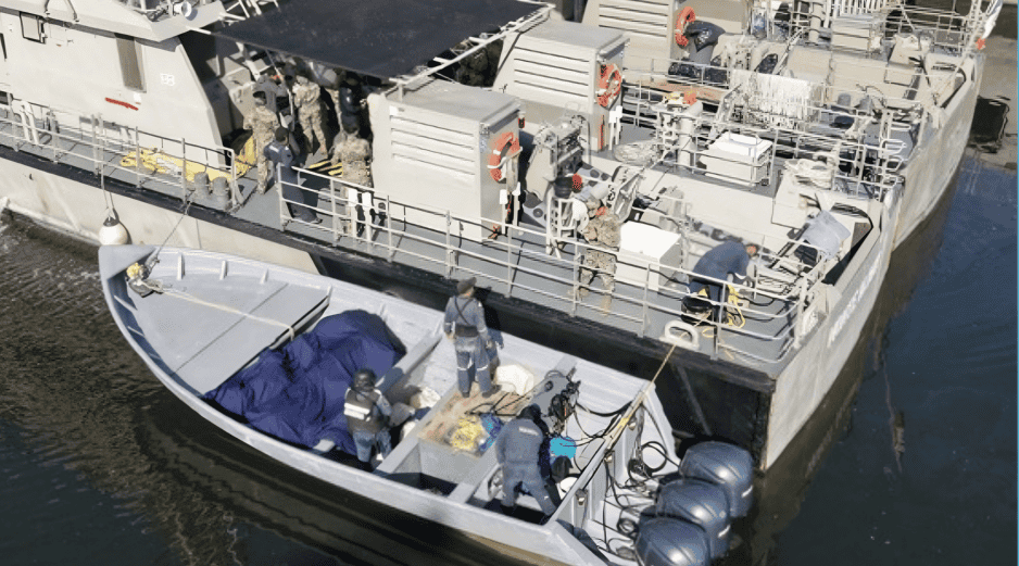 Las autoridades estiman que con esta acción de la Marina se generó una 