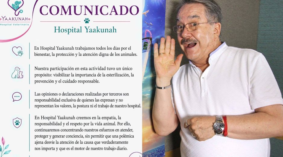 Hospital Yaakunah emitió un comunicado respecto a la reciente visita de Pedro Sola. ESPECIAL / FACEBOOK Hospital Yaakunah / SUN / ARCHIVO