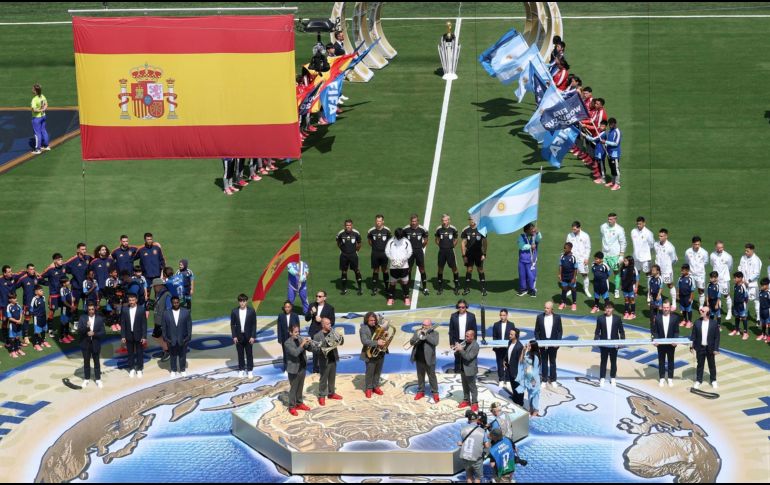 España, la primera selección de la historia que defenderá la corona en casa, no era anfitriona de la justa desde 1982. EFE / ARCHIVO