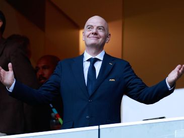 Gianni Infantino anunció en abril que se postularía a la reelección para un cuarto mandato como presidente de la FIFA. SUN / ARCHIVO