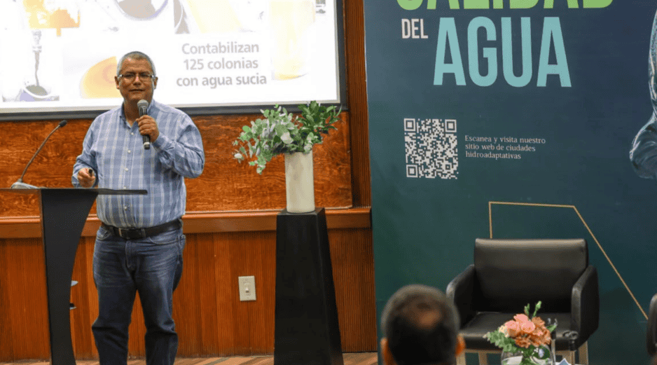 El especialista en gestión de agua y recursos hídricos, Josué Sánchez Tapetillo, propuso la creación de un observatorio ciudadano para vigilar al SIAPA. EL INFORMADOR / A. NAVARRO