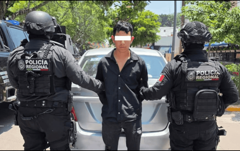 Fue detenido quien se identificó como Miguel 