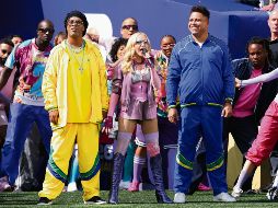 Ronaldinho, Madonna y Ronaldo participaron en el espectáculo de medio tiempo de la final de la Copa Mundial de la FIFA 2026. AFP
