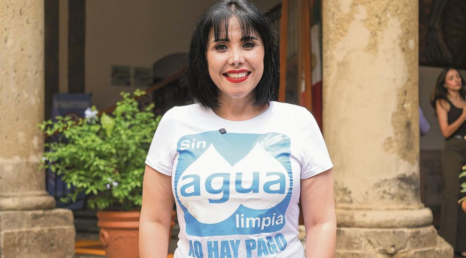 La diputada de Morena, Marta Arizmendi, impulsó la iniciativa “Sin Agua Limpia No Hay Pago”, aprobada por el Congreso de Jalisco para otorgar descuentos a usuarios afectados por la mala calidad del agua. ESPECIAL