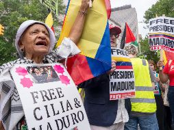 Maduro se enfrenta a cargos por conspiración para cometer narcoterrorismo e importación de cocaína. EFE / A. COLMENARES