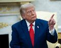 El propio Trump amenazó este miércoles con destruir instalaciones en Teherán si Irán dispara contra buques en el estrecho de Ormuz en un mensaje en Truth Social. EFE/EPA/A. Schwartz