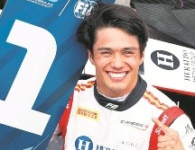 Noel León. Con apenas 21 años, el regiomontano busca aprovechar el impulso del automovilismo nacional. ESPECIAL