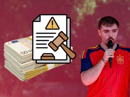 El creador de contenido Ibai Llanos durante un evento tras el campeonato mundial conseguido por la selección española. EFE / ARCHIVO
