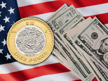 El tipo de cambio registra una depreciación del 0.68% para el peso mexicano, superando la barrera de las 17.50 unidades en las primeras horas de operación. ESPECIAL/Canva