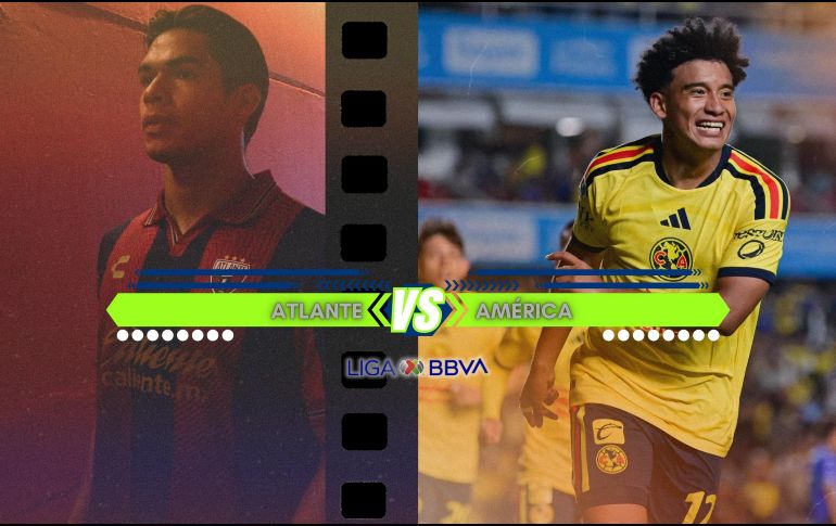 América y Atlante no se enfrentan en un partido oficial de Liga MX desde hace más de 12 años. ESPECIAL / IMAGO7 y CANVA