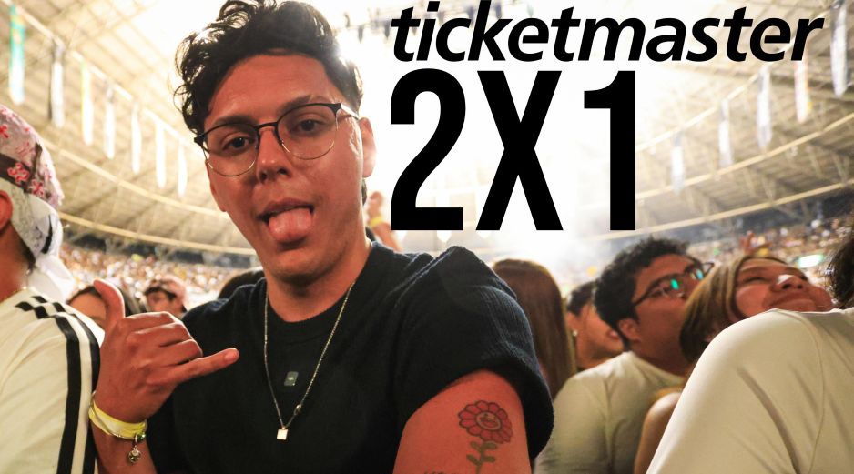 Estos cuatro conciertos están al 2x1 en Ticketmaster solo HOY 23 de julio de 2026. NTX / ARCHIVO