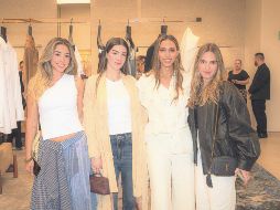 Danelly Villa, Mariela Padilla, Paula Sierra e Inés Figueroa. GENTE BIEN JALISCO / Revista del 24 de julio