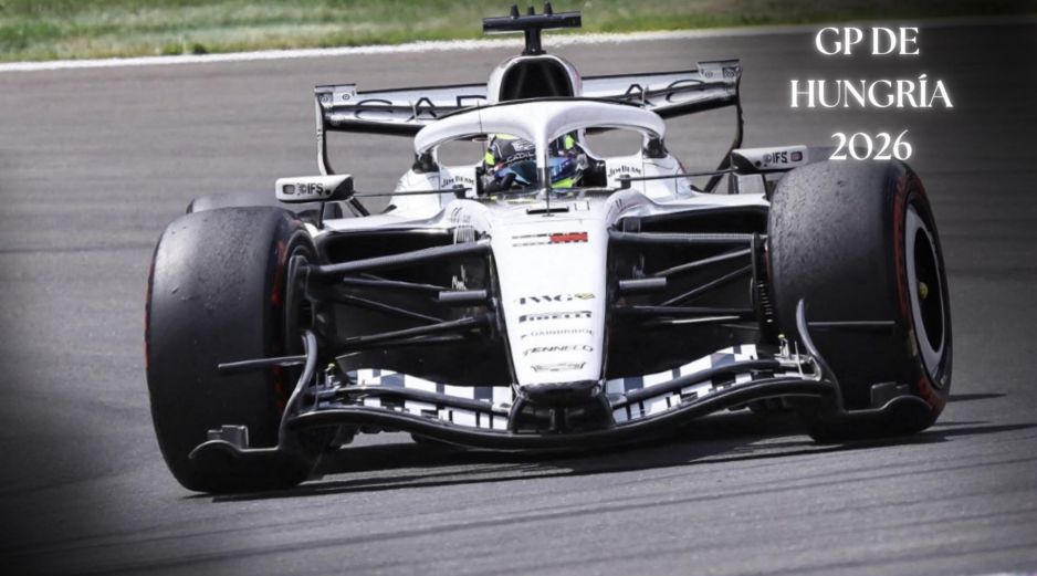 Las actividades del GP de Hungría 2026 se llevarán a cabo del viernes 24 al domingo 26 de julio. ESPECIAL / AFP y CANVA
