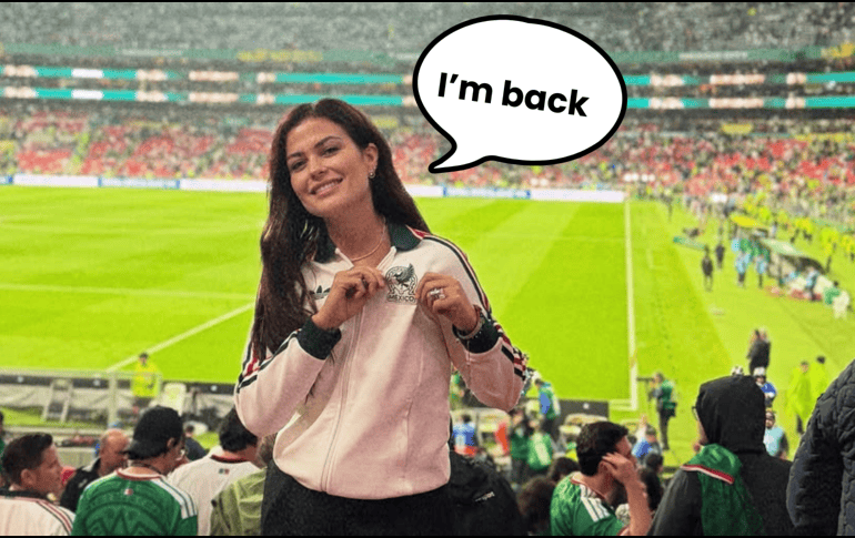 Según el reporte, el regreso de Echeverría a la Ciudad de México, tras el fichaje de su esposo, el portero Óscar Jiménez, con el Atlante, también habría abierto la posibilidad de explorar nuevamente oportunidades dentro del medio artístico. INSTAGRAM/@marianaecheve