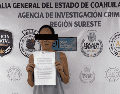 Vecinos del sector intervinieron para frenar la agresión al animal. ESPECIAL / FISCALÍA GENERAL DEL ESTADO DE COAHUILA