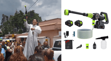 La modernización de las prácticas religiosas ha sido un tema recurrente en la Iglesia Católica durante los últimos años. Captura de pantalla TikTok/@michoveal ESPECIAL