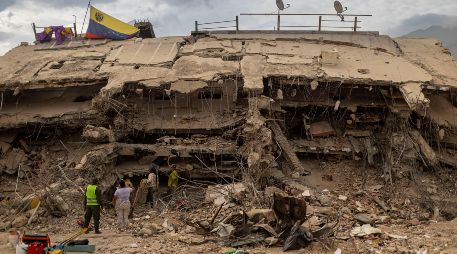 El doble terremoto de Venezuela es el más mortífero que ha experimentado el país en el último siglo. EFE/M. Gutiérrez