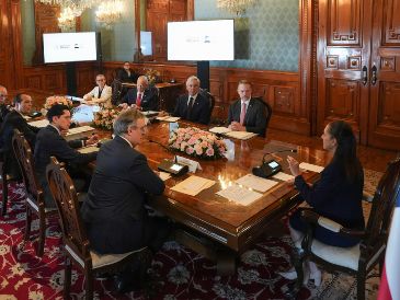 Amcham México destacó la colaboración entre ambos gobiernos y aseguró que el diálogo genera certidumbre para las inversiones. ESPECIAL.