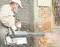 Las fumigaciones forman parte de la estrategia sanitaria implementada tras las lluvias. ESPECIAL