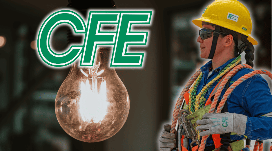 La Comisión Federal de Electricidad realizará trabajos de mantenimiento, afectando el suministro eléctrico. ESPECIAL/CFE/Canva