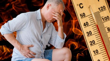 El calor puede alterar el equilibrio del organismo al favorecer la pérdida de líquidos y electrolitos, lo que incrementa el riesgo de deshidratación y algunas enfermedades. ESPECIAL / CANVA