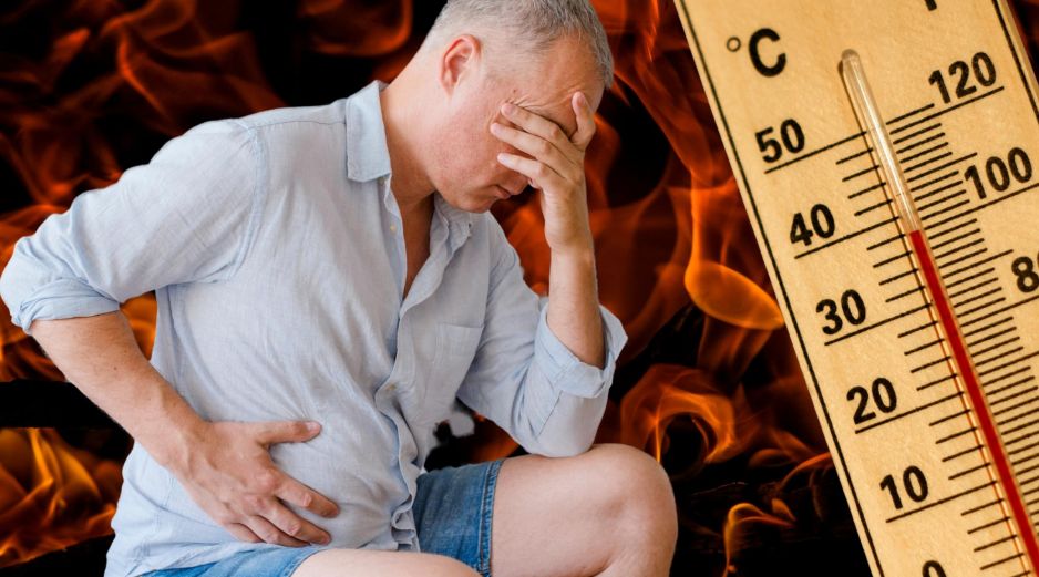 El calor puede alterar el equilibrio del organismo al favorecer la pérdida de líquidos y electrolitos, lo que incrementa el riesgo de deshidratación y algunas enfermedades. ESPECIAL / CANVA