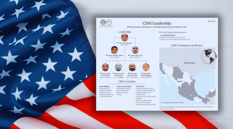 Estados Unidos ofrece cinco millones de dólares a quien ofrezca información que permita la captura de Juan Carlos González, alias 