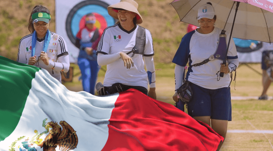 El equipo mexicano  acumula 2 mil 106 puntos en total y encabeza la tabla de combinados femeninos de tiro. ESPECIAL/Conade