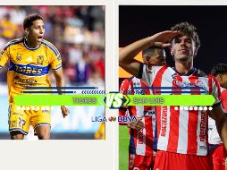 El encuentro de la Liga MX enfrenta a dos clubes que intentarán corregir el rumbo desde las primeras semanas del campeonato, Tigres y San Luis. ESPECIAL / IMAGO7 y CANVA