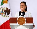 Claudia Sheinbaum señaló que la política comercial de Donald Trump dificulta el diálogo con México. EFE/ Presidencia de Mexico