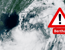 “Bertha” es la segunda tormenta tropical formada en el océano Atlántico. ESPECIAL / NOOA