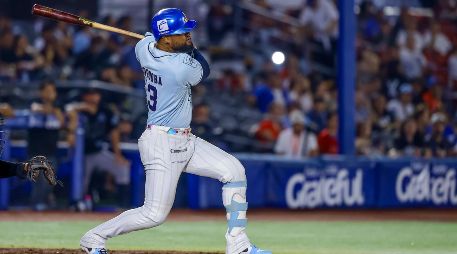 Allen Córdoba remolcó dos carreras en el juego, incluida la de la victoria. CORTESÍA/Charros de Jalisco