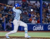 Allen Córdoba remolcó dos carreras en el juego, incluida la de la victoria. CORTESÍA/Charros de Jalisco