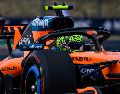Norris cubrió los 4.381 metros de la pista húngara en un minuto, 17 segundos y 939 milésimas. EFE/B. Bodnar