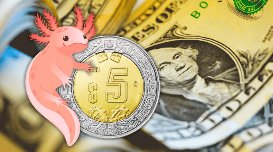 Durante la volátil semana del 20 al 24 de julio, el peso mexicano logró acumular un avance del 0.22 por ciento, un resultado sorpresivo para los analistas que anticipaban mayores caídas. ESPECIAL / CANVA