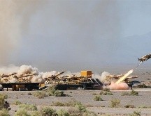 La Guardia Revolucionaria iraní anunció continuación de ataques pese a negociaciones con Estados Unidos. EFE /  Agencia de Noticias Iraní Tasnim -