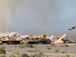 La Guardia Revolucionaria iraní anunció continuación de ataques pese a negociaciones con Estados Unidos. EFE /  Agencia de Noticias Iraní Tasnim -