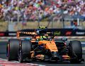 Esta es además la primera ocasión en la que Lando Norris arrancará desde la pole position como campeón del mundo. EFE / T. Vasvari