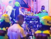 Luego del atropello se organizó un amplio dispositivo policial para atrapar al responsable. EFE/C. Bilan