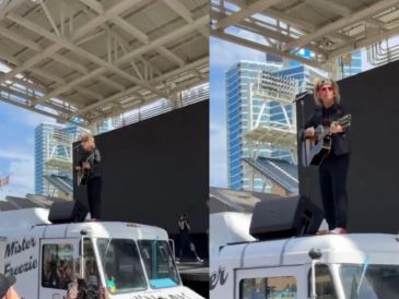 Billie Joe Armstrong, Mike Dirnt y Tré Cool participaron en la promoción de "Nimrods" durante la Comic-Con de San Diego. CAPTURA DE PANTALLA/X/@GDArgNation/ESPECIAL