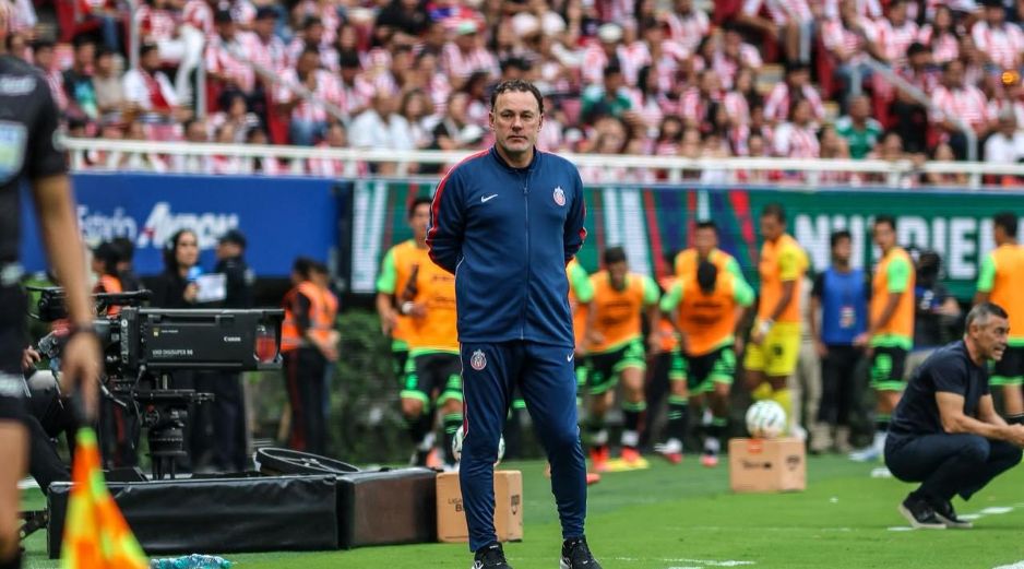 Gabriel Milito aseguró que el triunfo sobre Juárez fue justo y confió en que los goles llegarán si mantienen su funcionamiento. EL INFORMADOR/ A. NAVARRO.