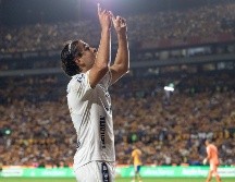 David Rodríguez apagó el volcán con un golazo al minuto 89. EFE/M. Sierra