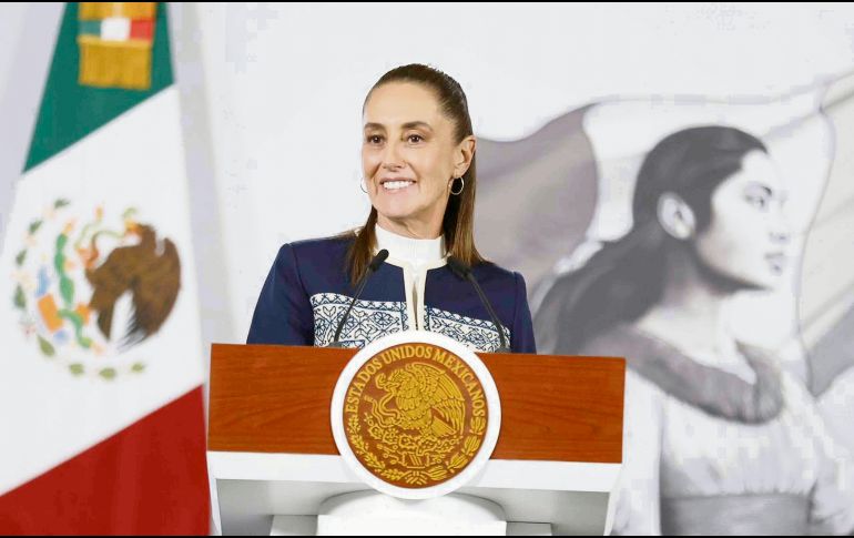La presidenta aseguró que habrá transparencia total en los datos sobre la cena organizada por la FIFA en el Castillo de Chapultepec. EFE