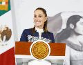 La presidenta aseguró que habrá transparencia total en los datos sobre la cena organizada por la FIFA en el Castillo de Chapultepec. EFE