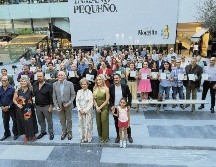 Clausura de la 18 Ruta Escultórica; un suceso que reunió a todos los participantes. EL INFORMADOR/H. Navarro