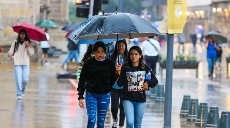 Te compartimos las temperaturas y los horarios en que se prevé el inicio de las precipitaciones en Guadalajara. EL INFORMADOR / ARCHIVO